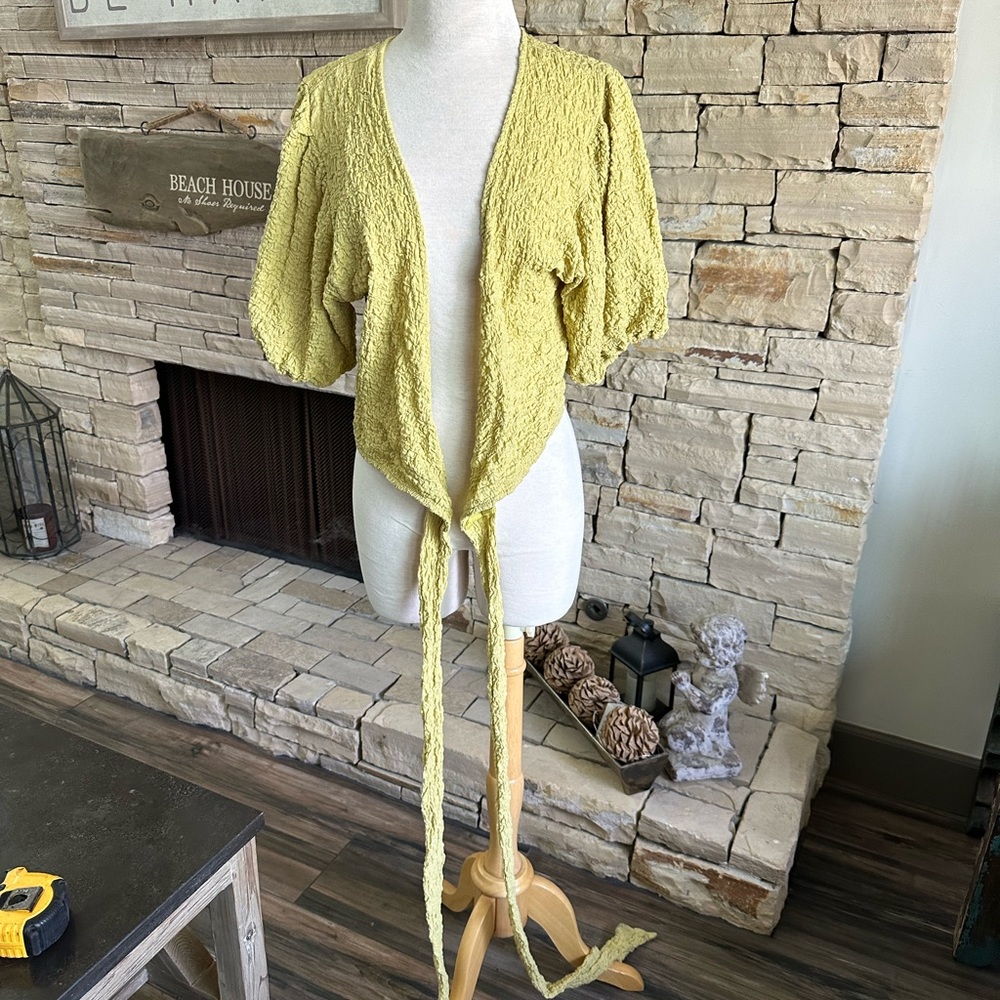 Cute wrap around top